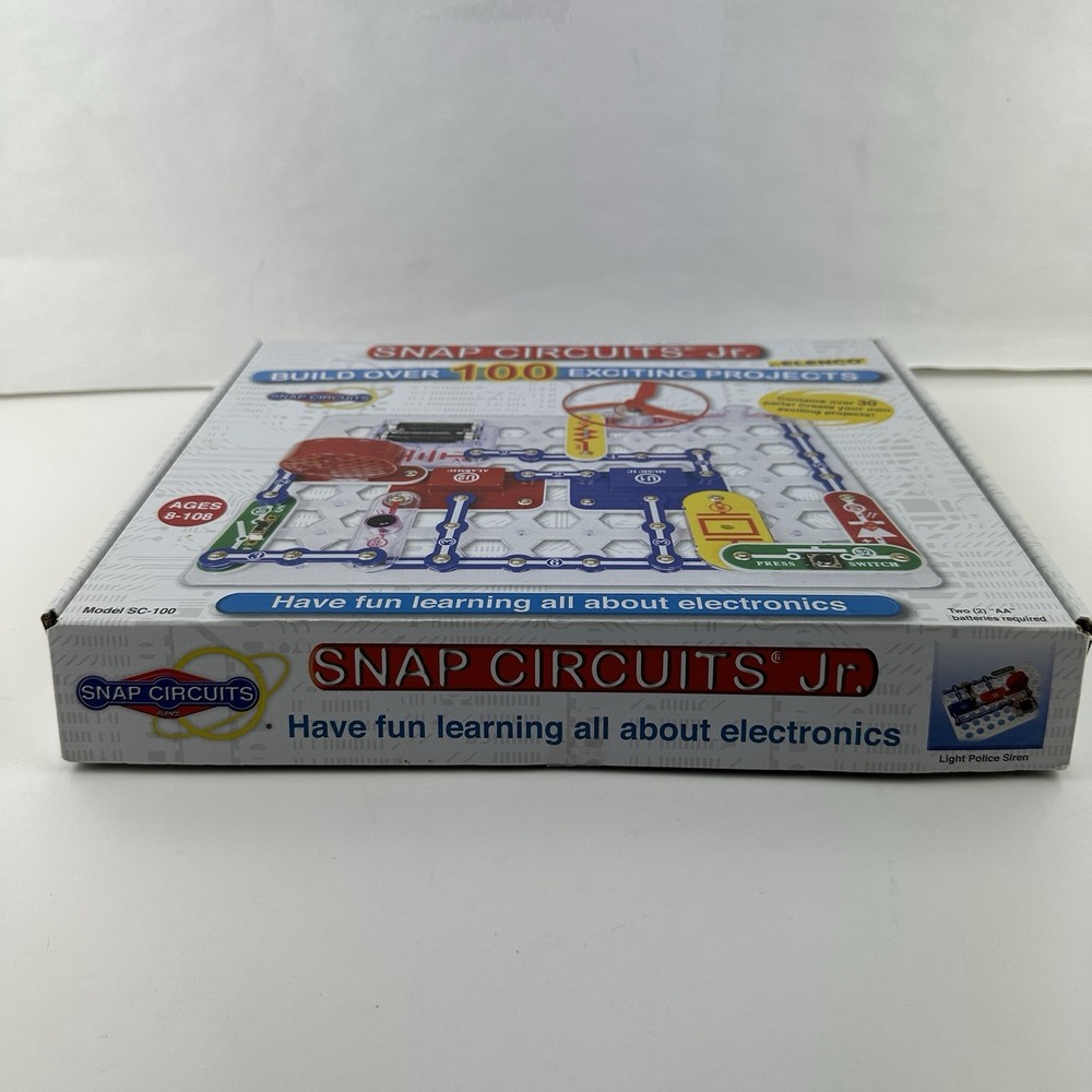 Elenco Snap Circuits Junior STEM Build Over 100 Electronic Projects Complete