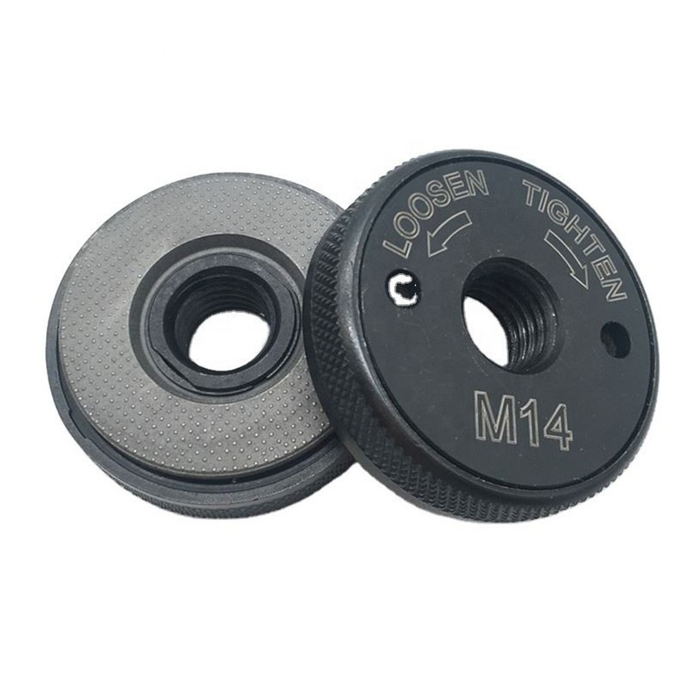 Portable M14 Angle Grinder Chuck Quick Release Nut Clamp Self-locking Plate