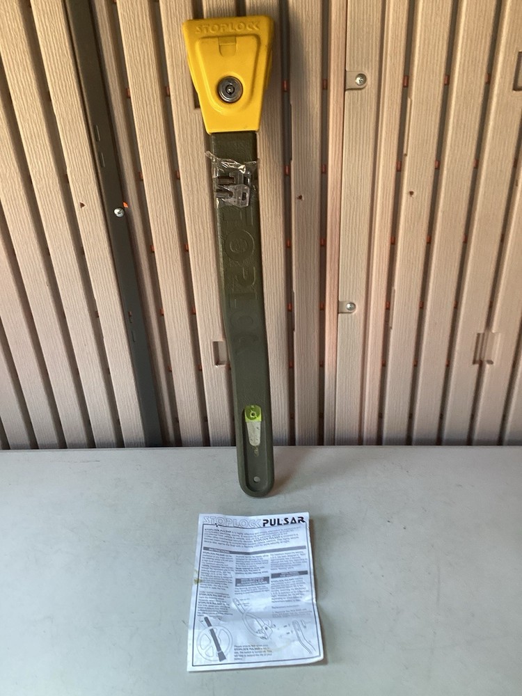 Stoplock Pulsar Car/Van Steering Wheel Lock With 2 x Keys - Missing Red Pulsar.