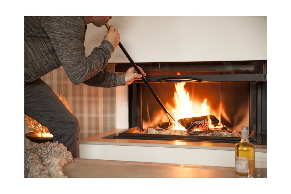 Firedragon: Blow Poke Fireplace Tool