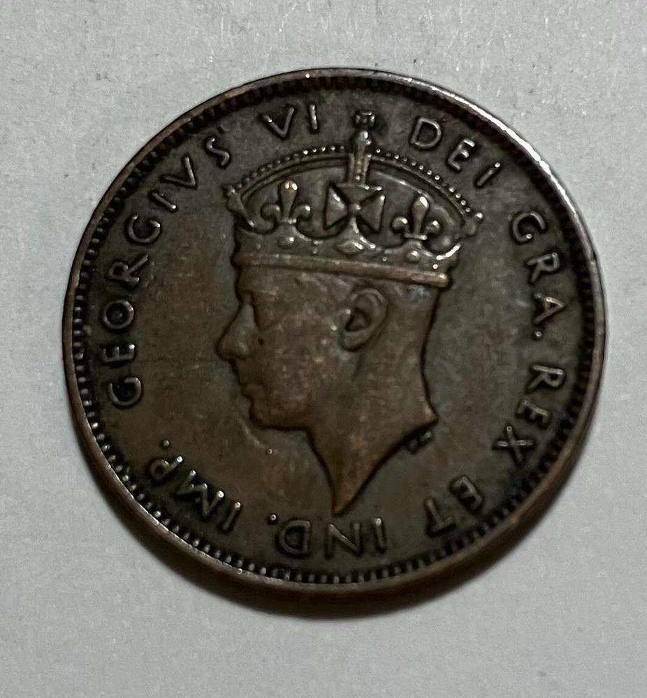 1938 Newfoundland Small One Cent Penny