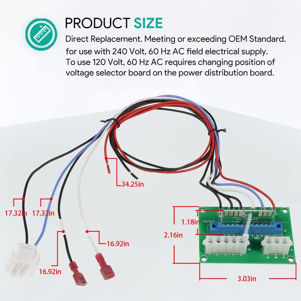 R0458100 Power Distribution Circuit Board for Zodiac Jandy JXI LXI Low NOx