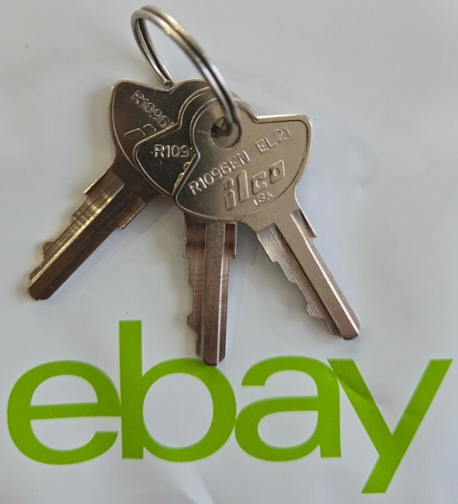 3015 - Three Craftsman Tool Box Keys Cut To Code 3015 Made in USA