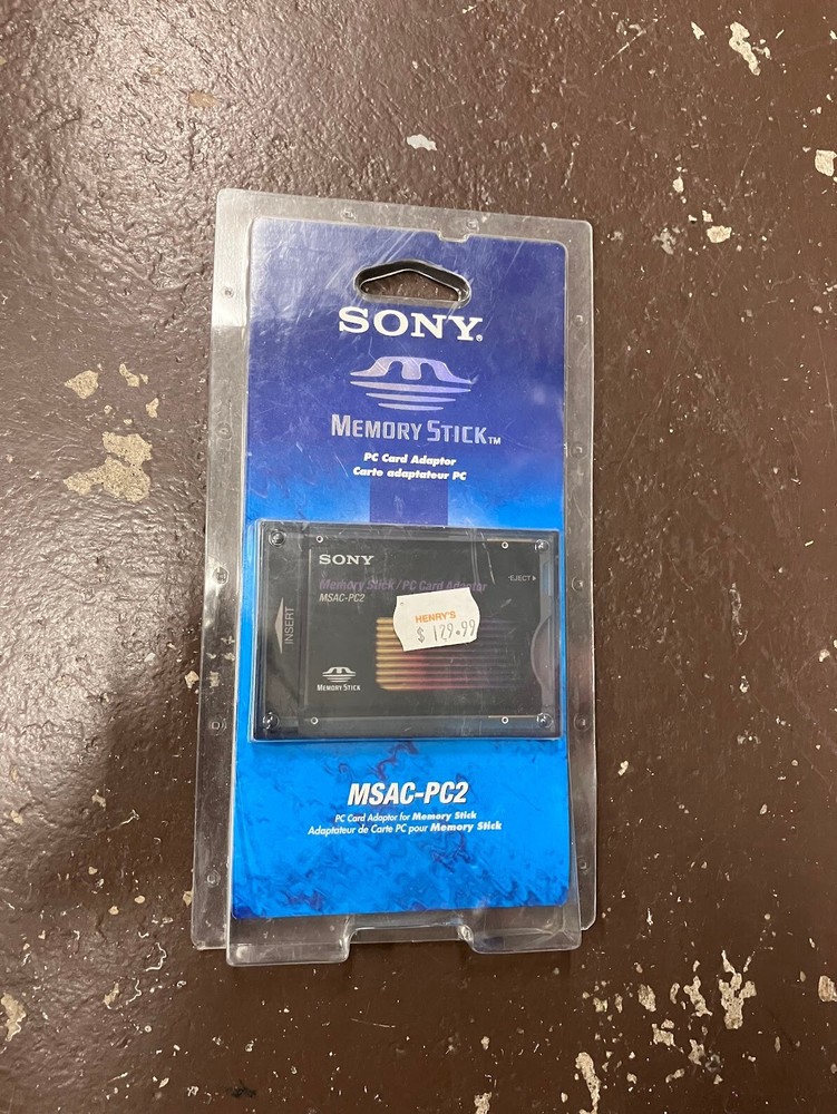 Sony Memory Stick PC Card Adapter MSAC-PC2