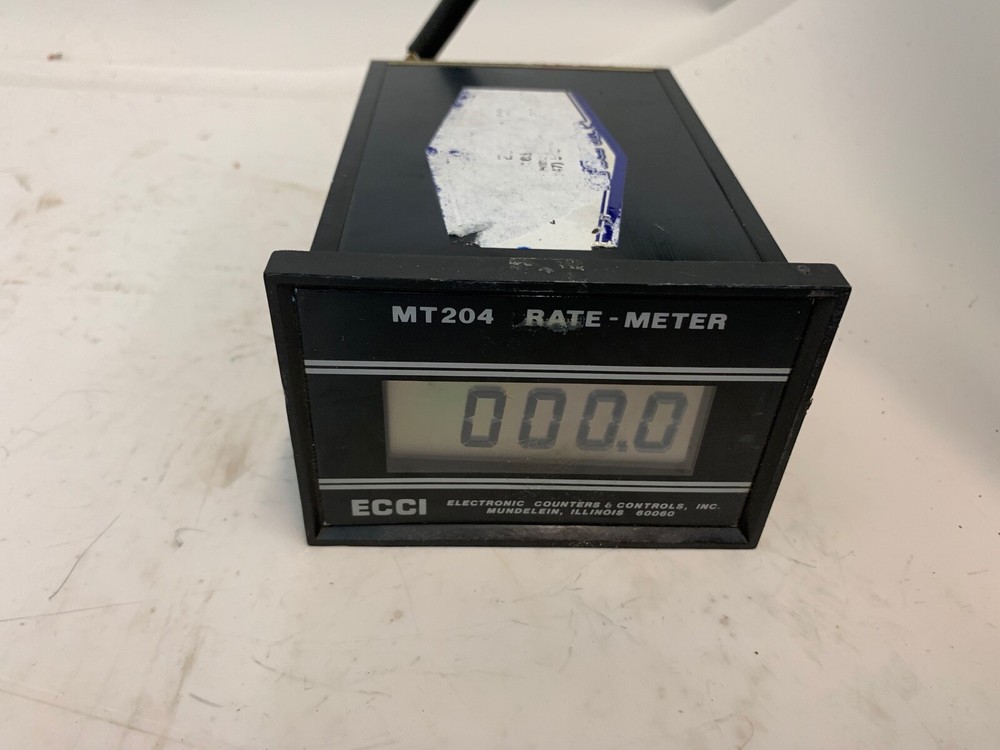 ECCI MT204 X Rate Metter Pre-Owned