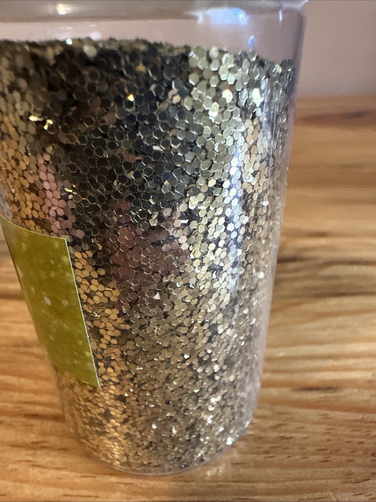 2 Non Toxic Glitter Shakers. Open.