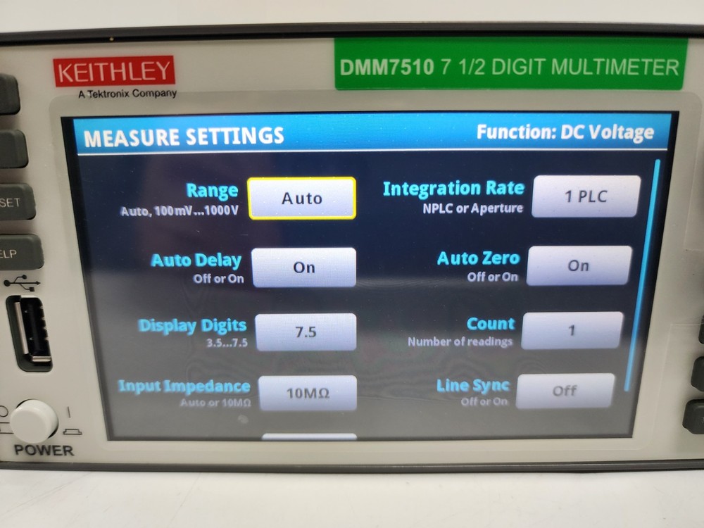 Keithley DMM7510 7.5 Digit Graphical Sampling Multimeter