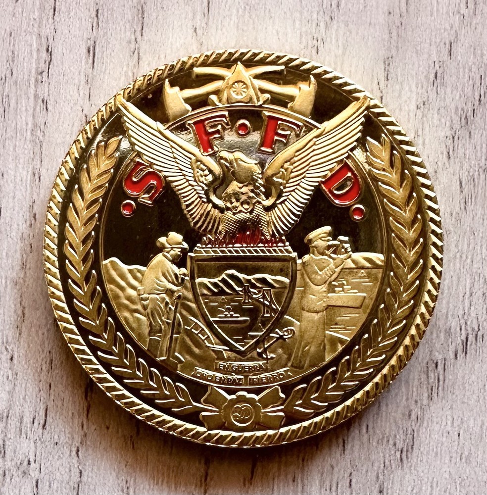 SFFD SAN FRANCISCO FIRE DEPT Challenge Coin