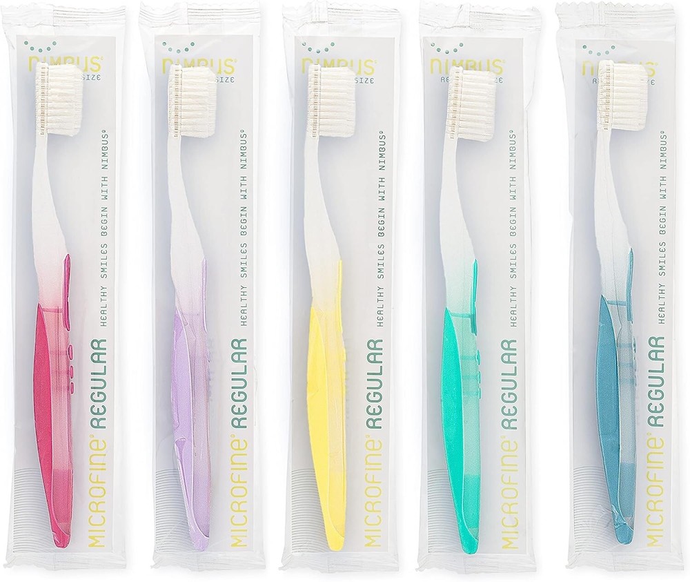 Professional Design Extra Soft Toothbrushes - Ideal for Sensitive Gums 10 Pack