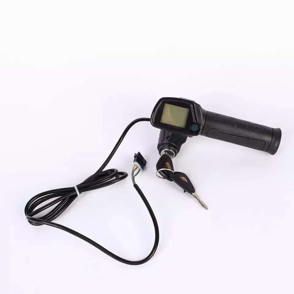 Electric Scooter LCD Display Accelerator Throttle Brushless Motor Controller Set