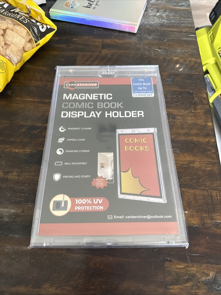Card Archiver Magnetic Comic Book Display Holder wall mountable