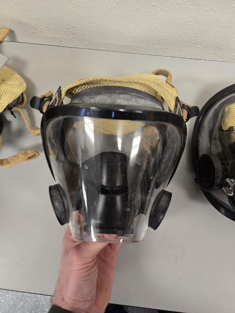 Medium Scott SCBA Facepiece - Lot of 5