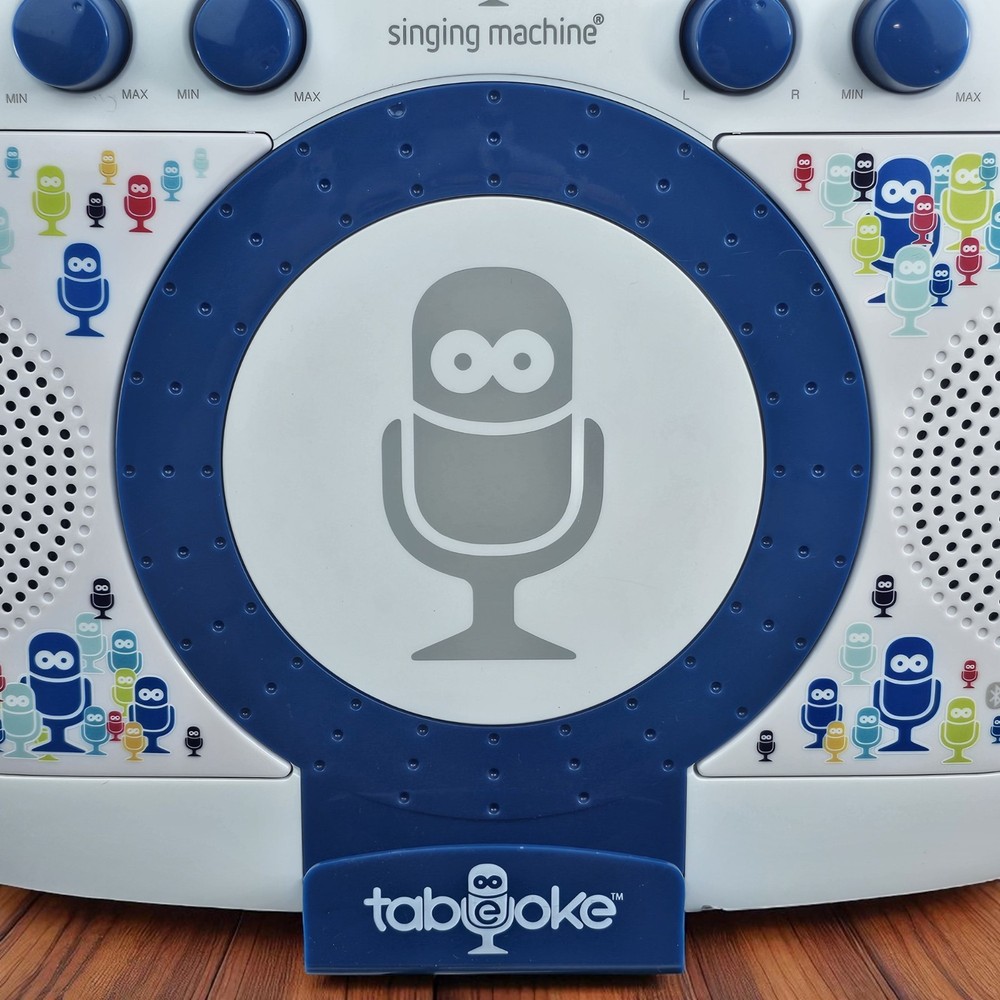 The Singing Machine Karaoke System Portable Bluetooth App Compatible TABEOKE