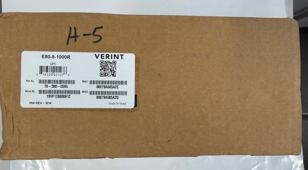 VERINT E80-8-1000R