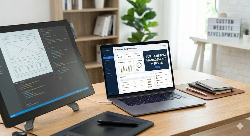 Custom Web & Admin Panel Development | Dynamic, Responsive, Low Cost