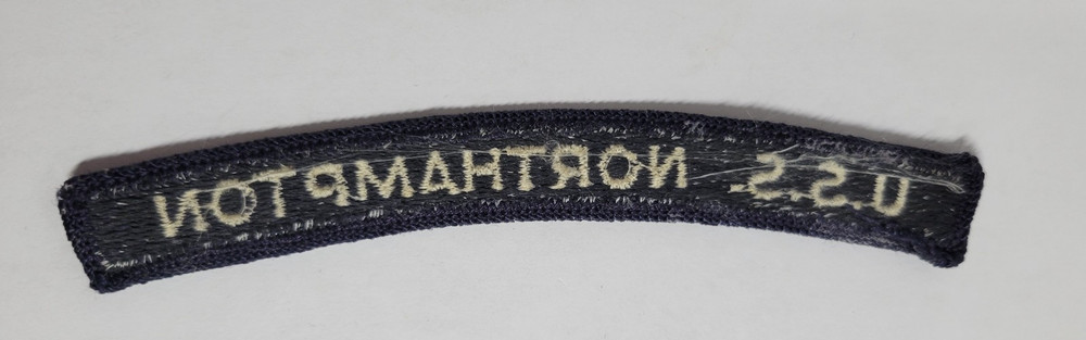 US Navy U.S.S. NORTHAMPTON CC-1/CLC-1 Command Light Cruiser UIM Patch