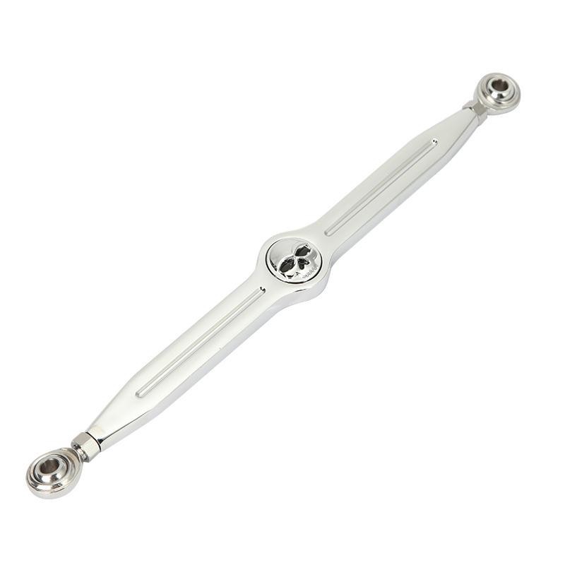 Chrome Skull Shift Linkage For Harley Davidson Softail Road King Electra Glide