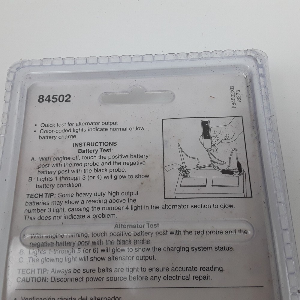 Dorman 84502 Electrical Multi-Tester Auto Charge System Analyzer Tool