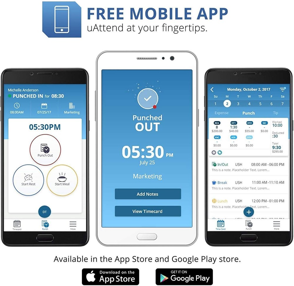 Biometric Fingerprint Time Clock with RFID and Cloud-Based Attendance System