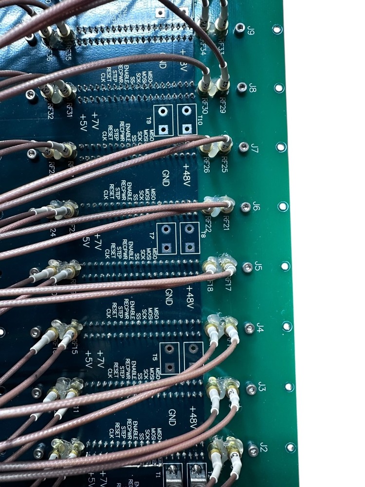 Advanced Surgical Systems RF Output Distribution Backplane Board 220-029 Rev C