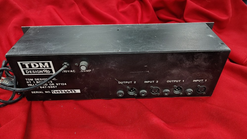 TDM DESIGN DUAL EQUALIZER