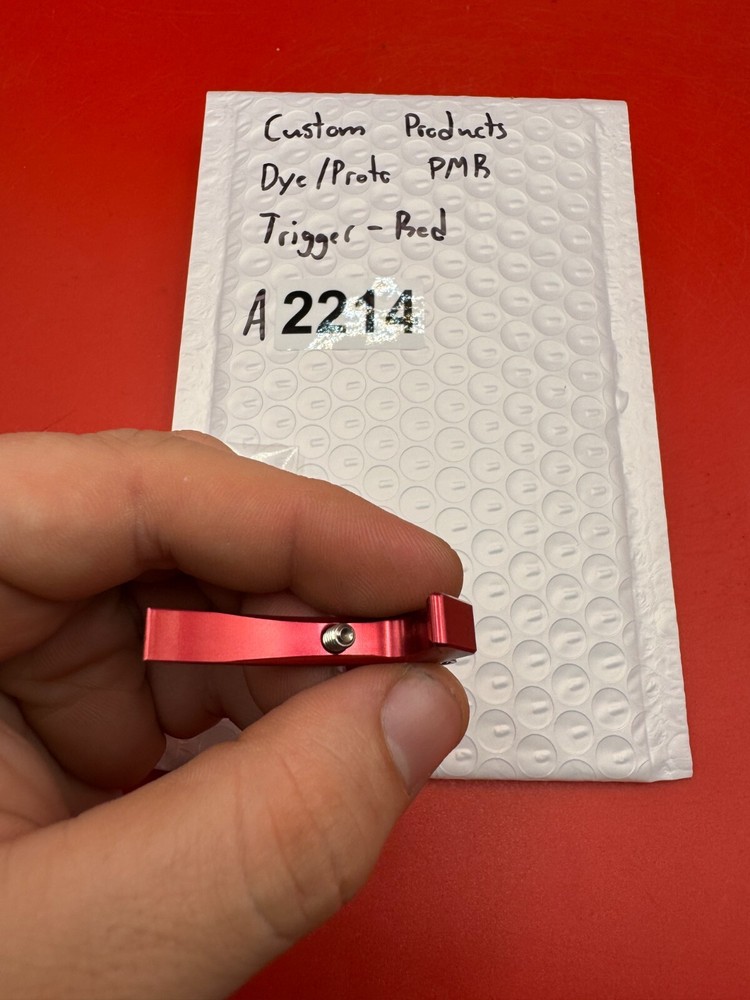 Custom Products Dye/Proto PMR Trigger-Red