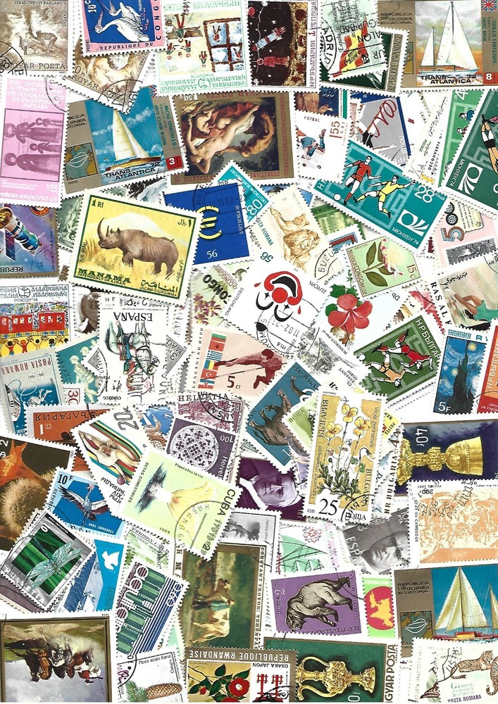 WHOLEWORLD 250 DIFFERENT USED STAMPS