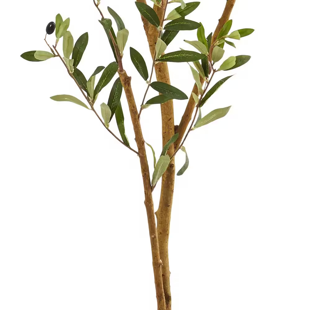 Indoor 82 In. Artificial Olive Tree