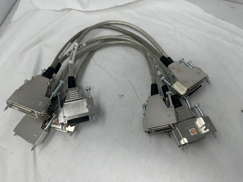 Lot of 5 Cisco 72-2632-01 StackWise 50CM Cables