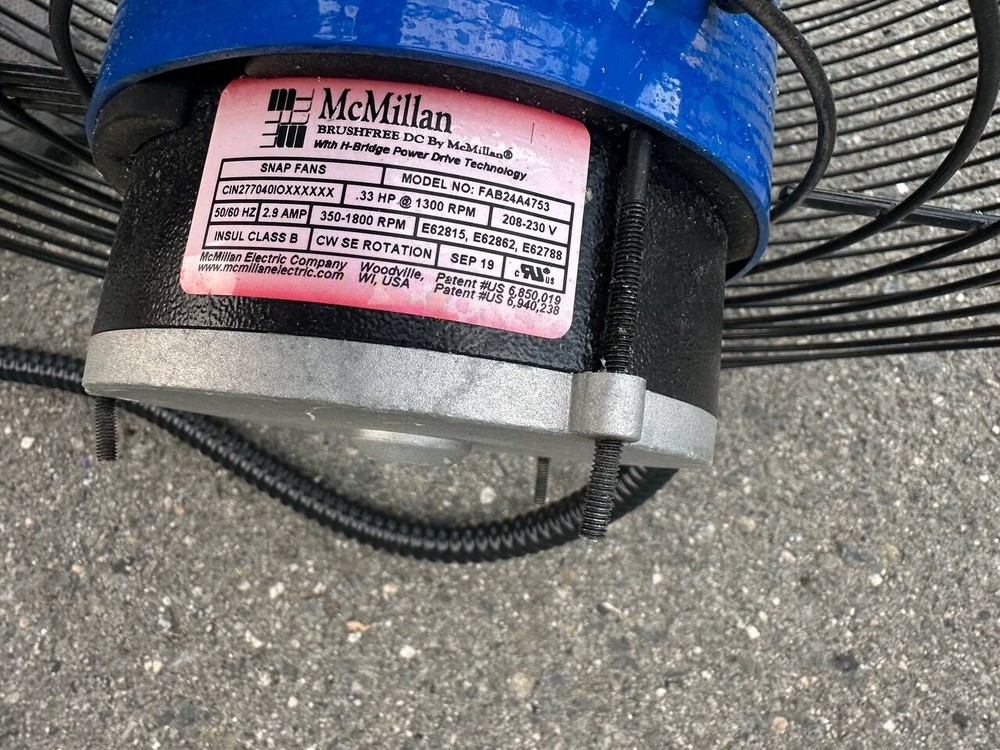 AC EC20 MAX SNAP-FAN McMillan FAB24A4753