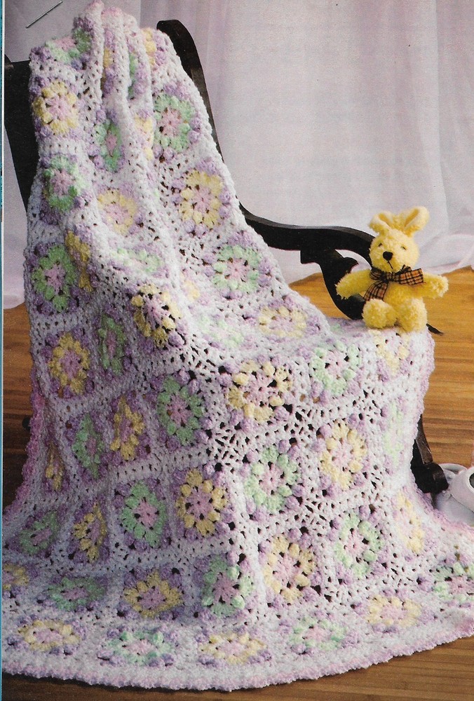 Rockaby Baby Afghan crochet pattern instructions