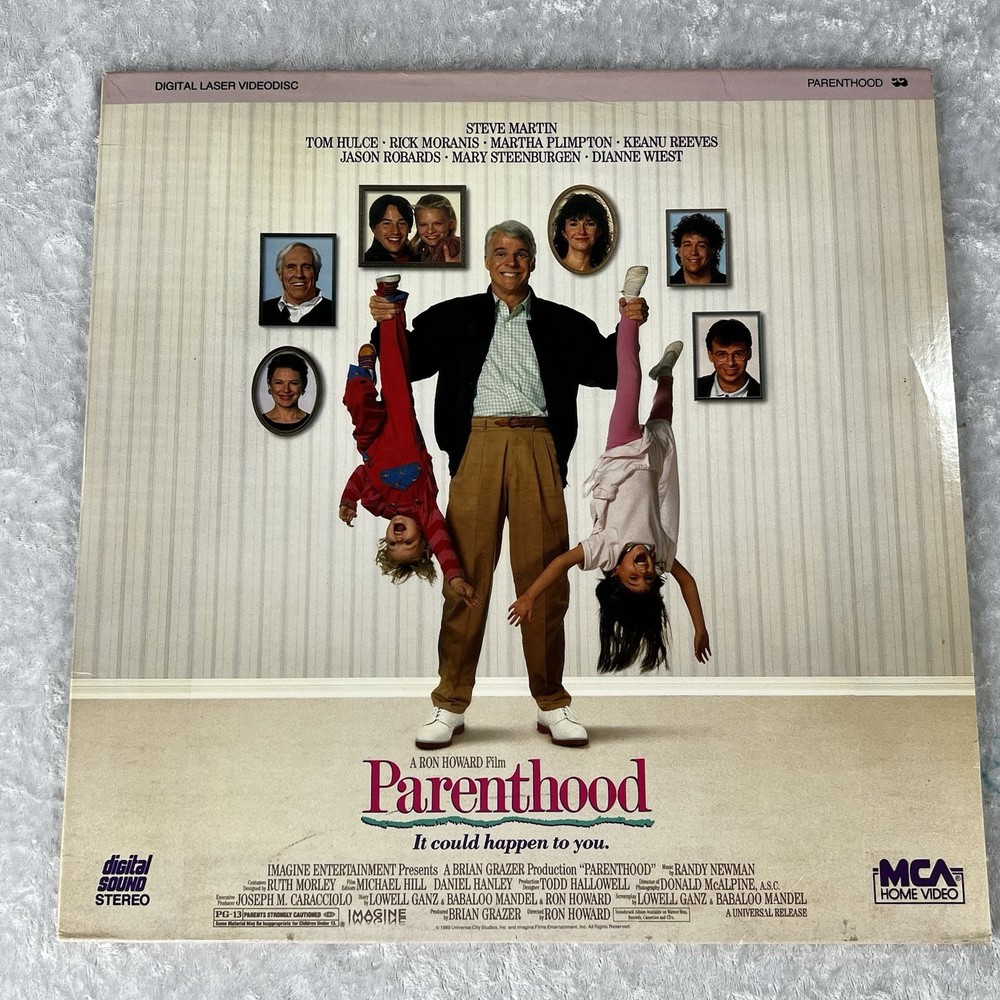 Parenthood Laserdisc 1990 2-Disc Set