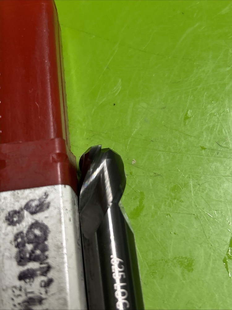 Accurate Solid Carbide Endmill .625 LOC .188 CR 37° Helix (I23)