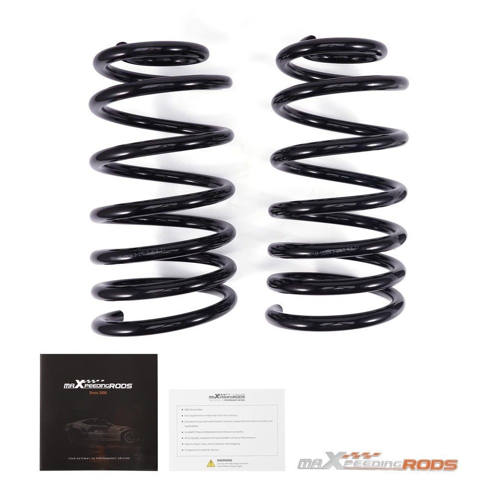maXpeedingrods 6” Rear Lowering Spring for GM SUV 2000-2006, Drop Coils Ki