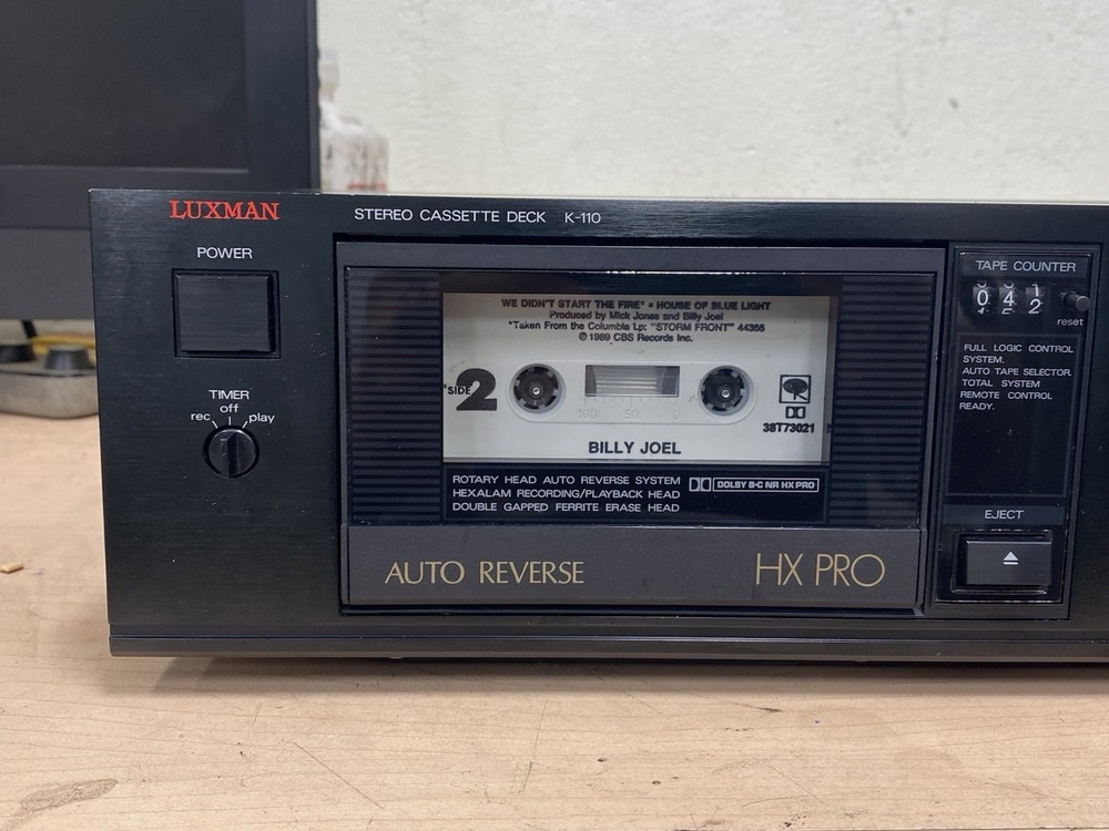 Luxman K-110 Stereo Cassette Deck (SERVICED)