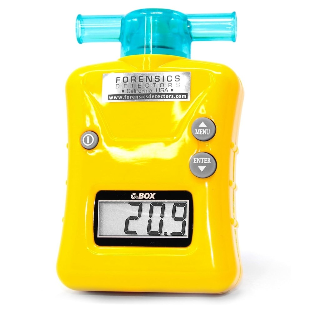 OXYGEN Analyzer by FORENSICS | 0%-100% with 0.1% resolution | Scuba, Nitrox, ...