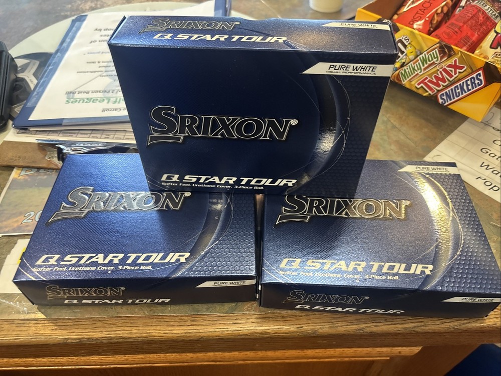 Srixon Q-Star Golf Balls - White (3 Piece) 3 Dozen
