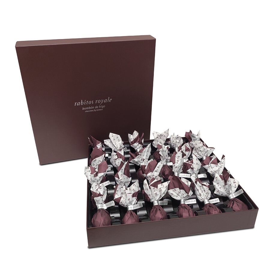 Rabitos Royale Dark Chocolate Covered Fig (24 Pieces / 425g)