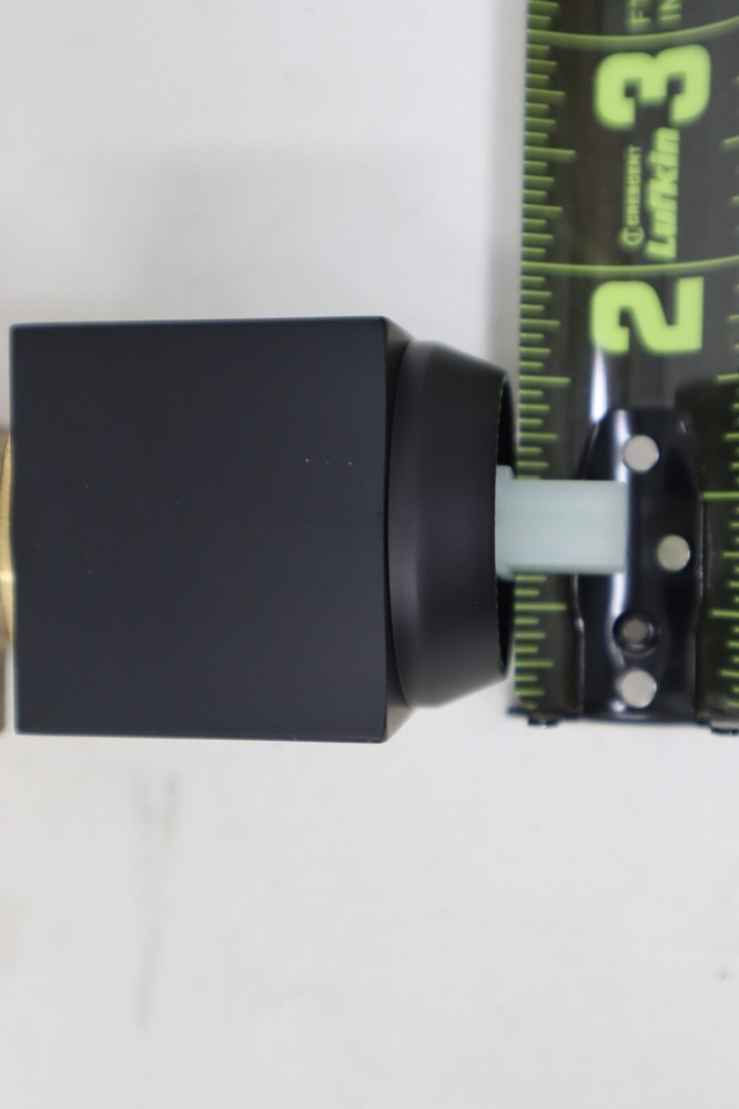 Matte Black Mixing Valve Single Function Shower Mixer Valve-Valve ONLY Square