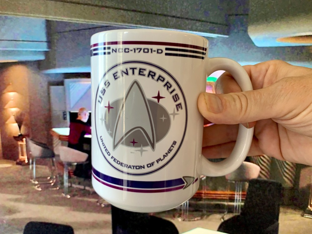 TNG Enterprise 11 oz Ceramic Mug Prop