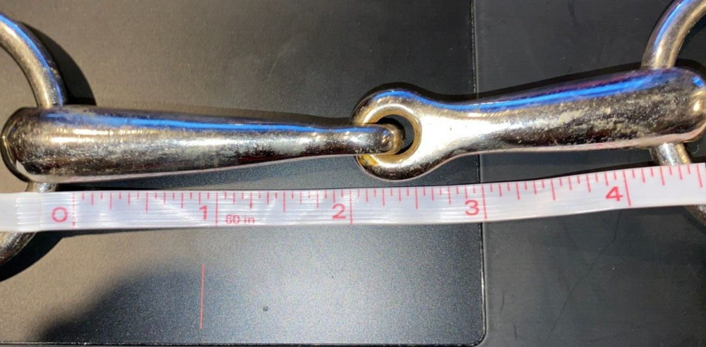 4 1/4'' PONY LOOSE O RING SNAFFLE ENGLISH BIT