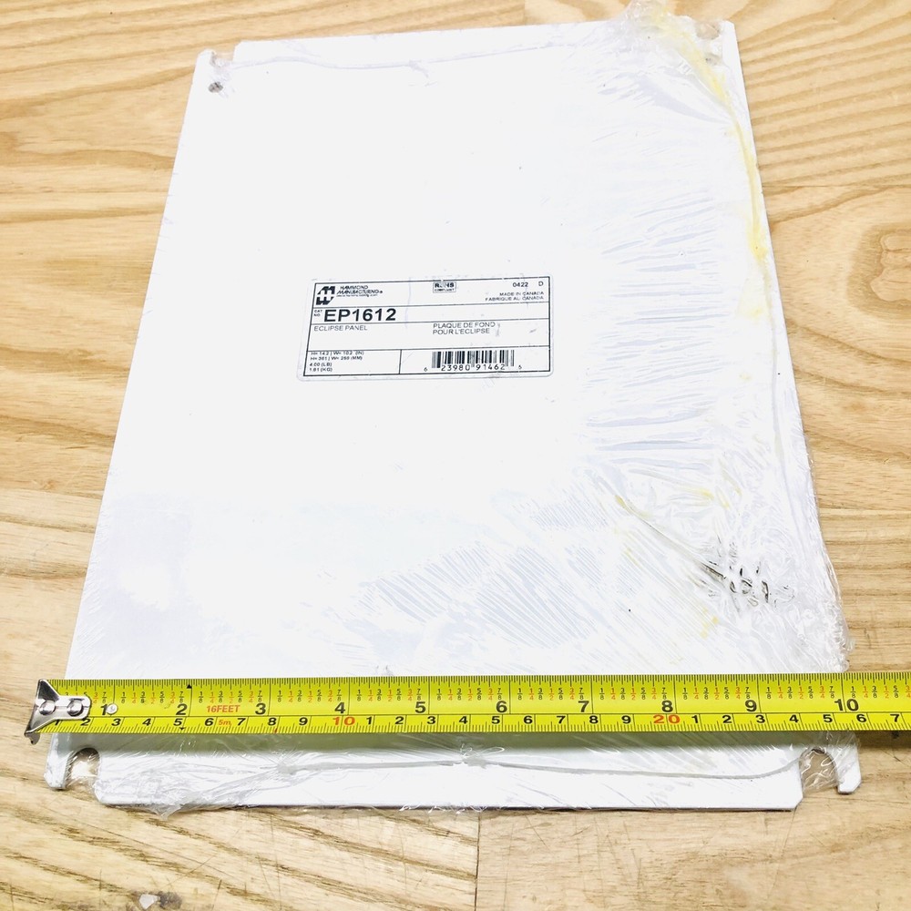 ECLIPSE ENCLOSURE PANEL EP1612 14" 1/8 X 10" 1/8