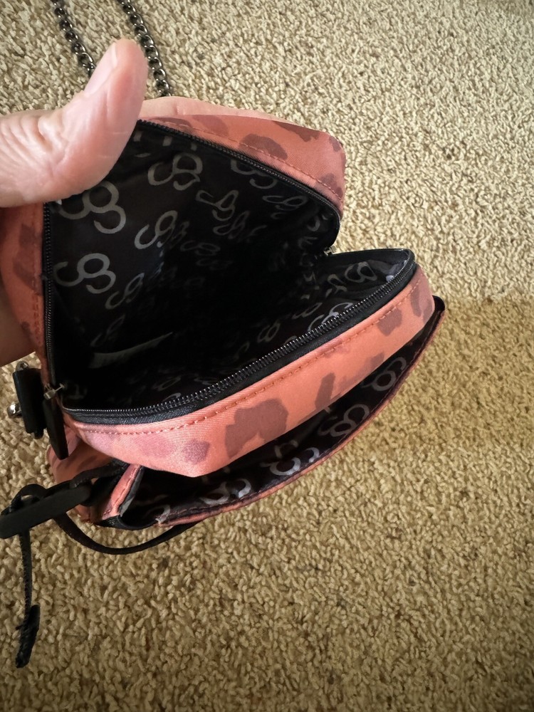 Camp Gladiator CG Water Bottle Holder Carrier with Chain Shoulder Strap Leopard