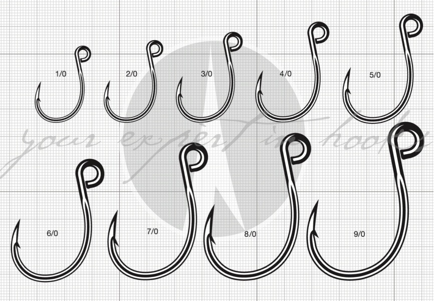 VMC 7266 4X TIN HEAVY DUTY INLINE SINGLE HOOK-CHOOSE SIZE AND PACKAGE