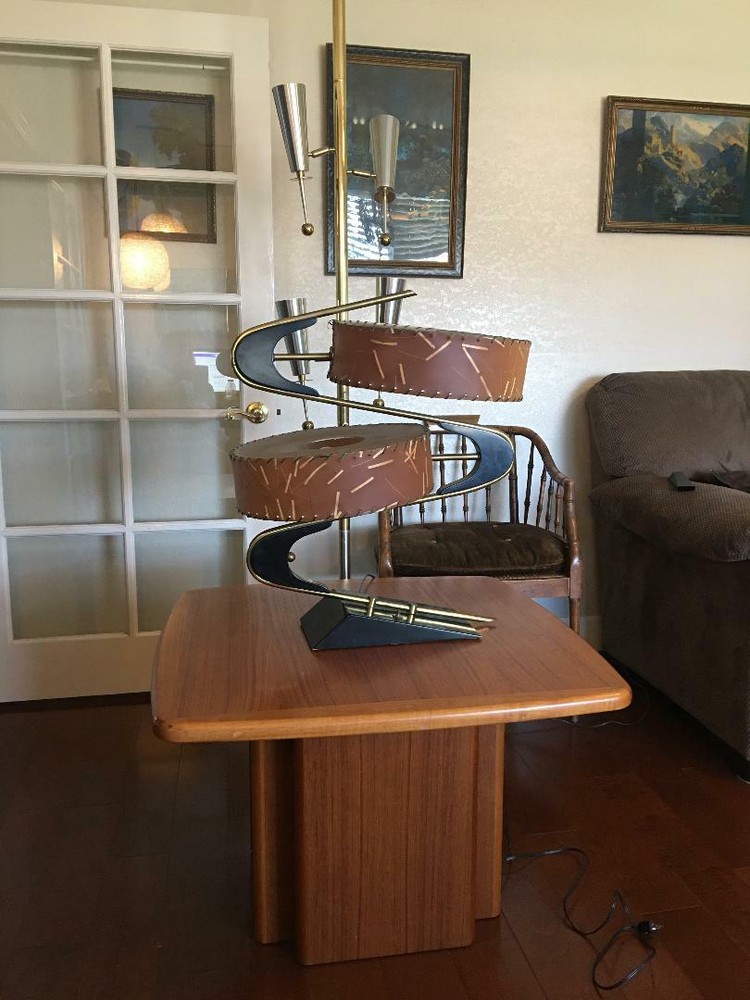 Danish Modern Mid Century Laurits Larsen Coffee Table End Table