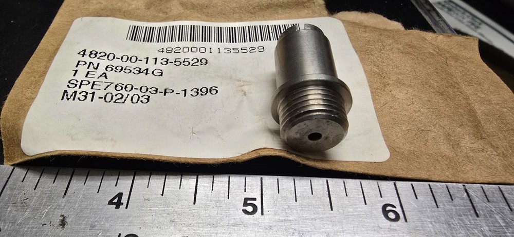 GRISWOLD INDUSTRIES DISK VALVE 69534G 4820-00-113-5529