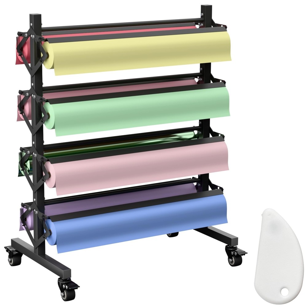 Butcher Roll Dispenser with Cutter 8 Spindle