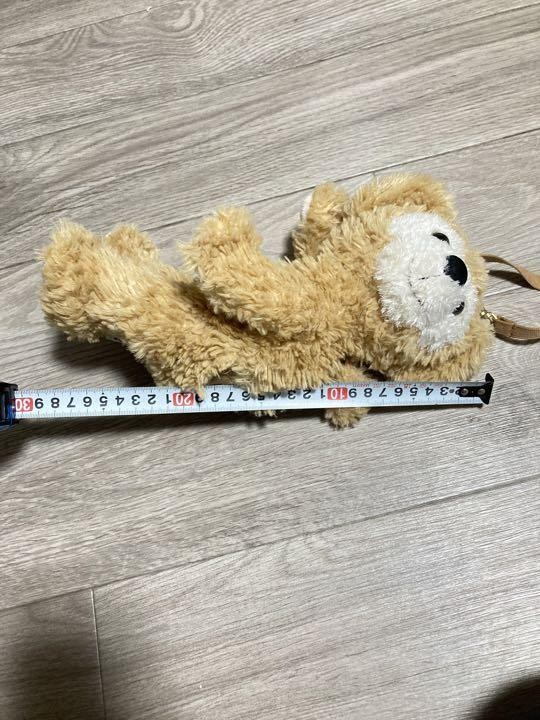 Disney Duffy Plush Zipper Strap Approx. 30cm
