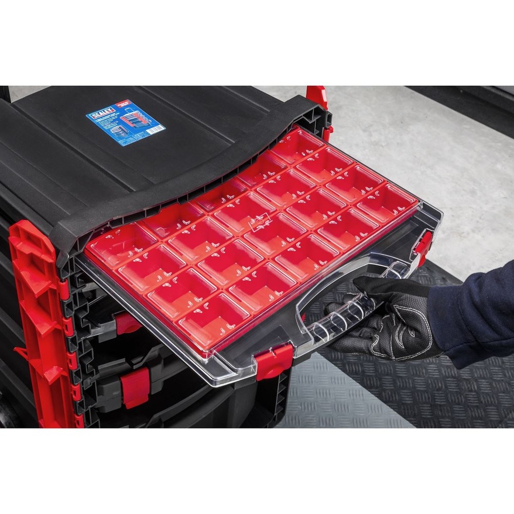Sealey AP860 Professional Mobile Toolbox with 5 Removable Storage Cases