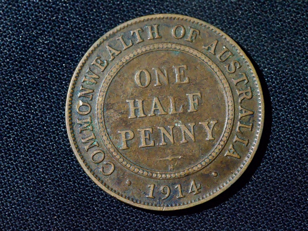 Australia Half Penny 1914H